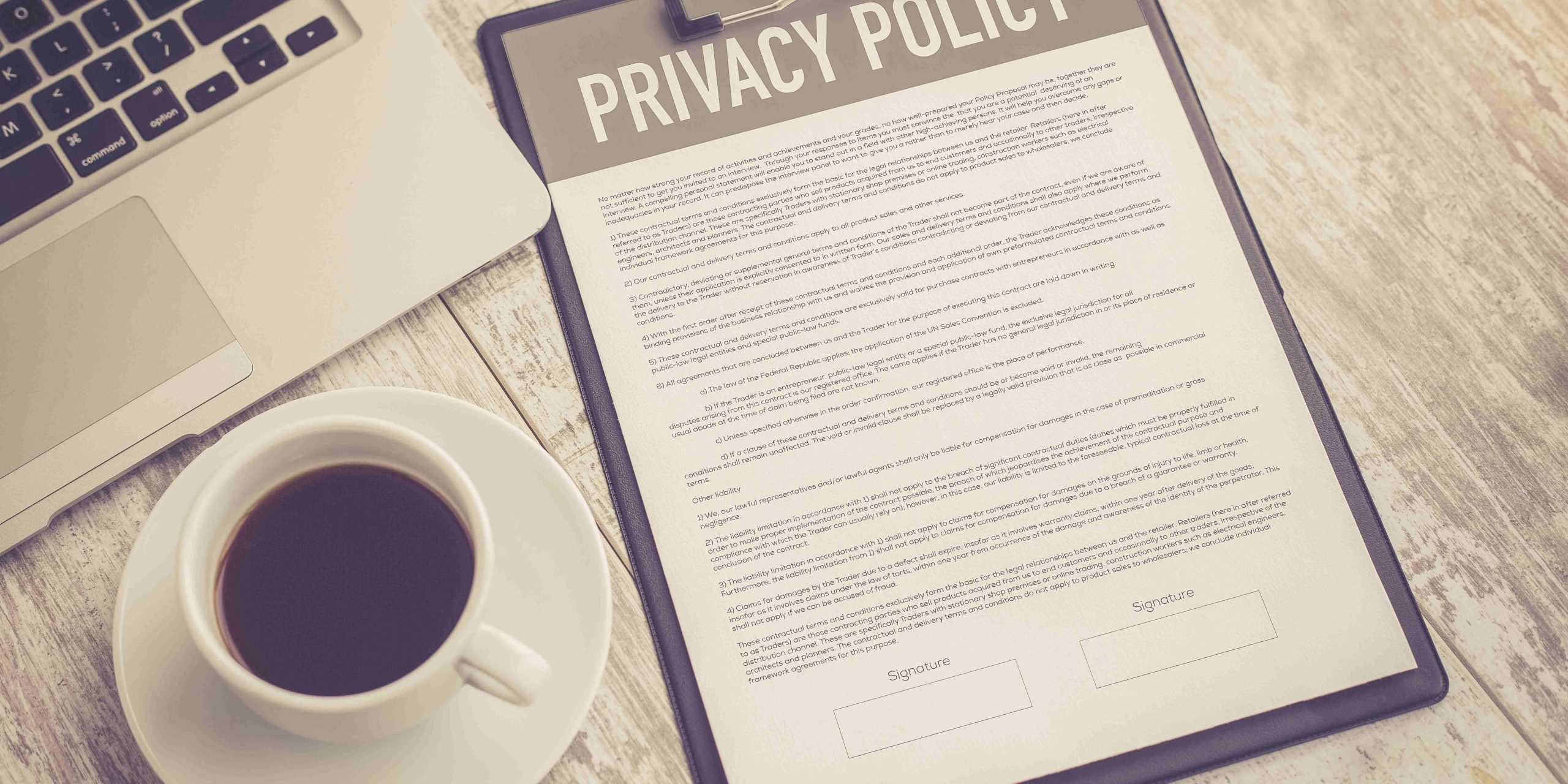 Top Big Header - Privacy Policy
